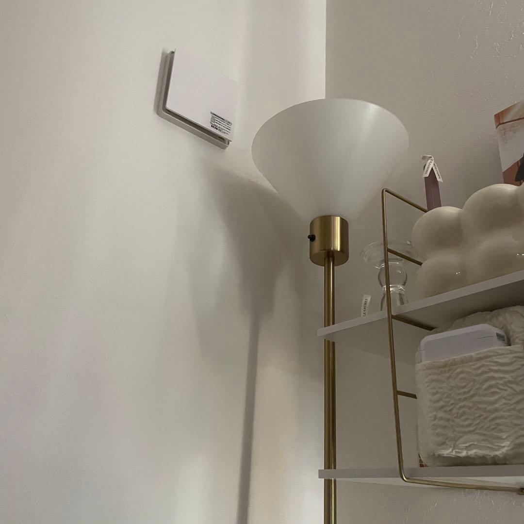 IKEA フルーグボー スタンドライト ゴールド 黄銅色 廃盤