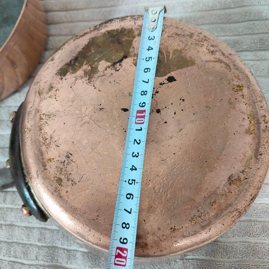 銅鍋フランス製　ソトゥーズ　セット売り