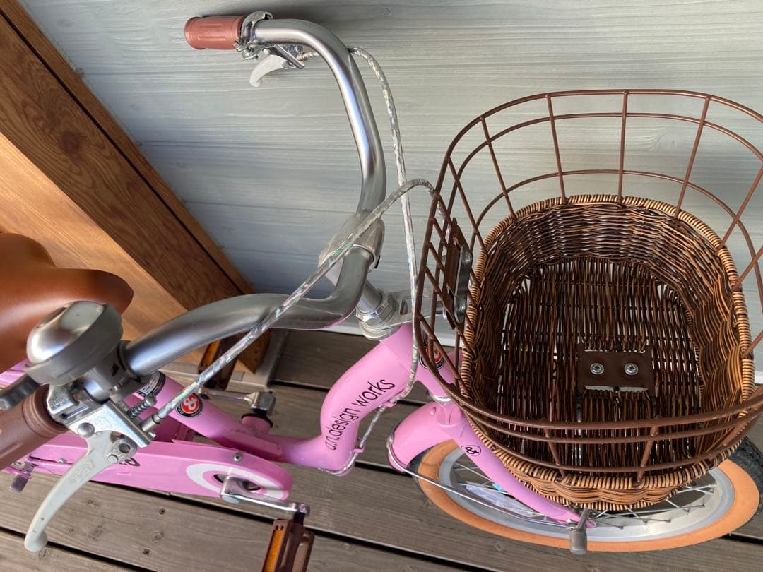 【千葉県鴨川市館山市南房総市　引き渡し】自転車 ピンク 16インチ　女の子