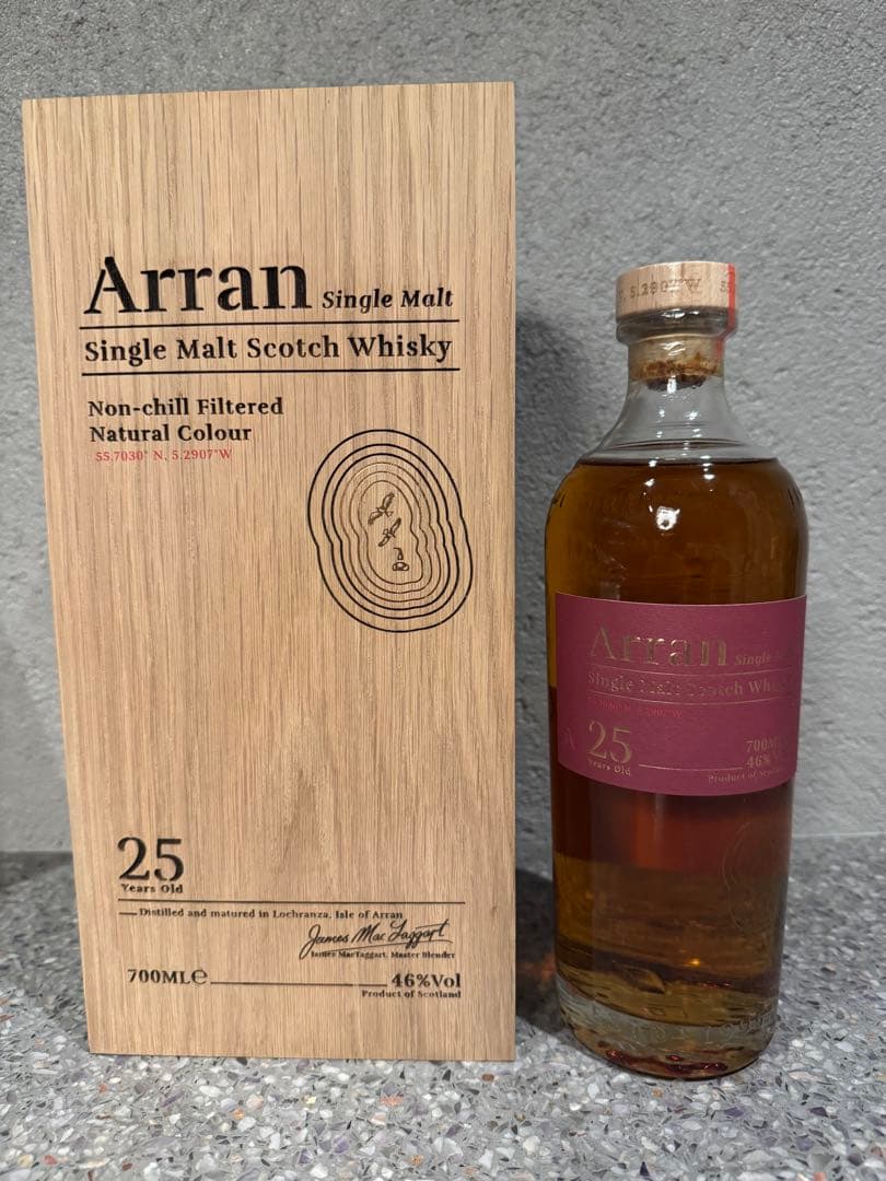 アラン　Arran 25年　700ml