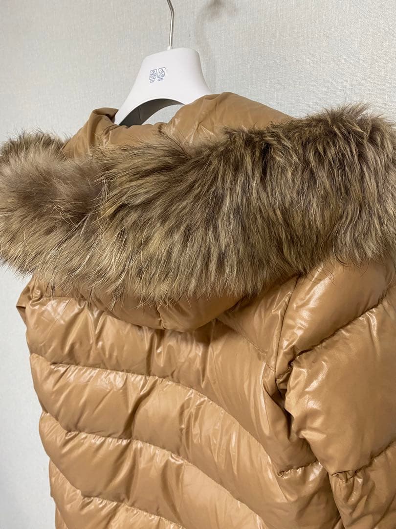 SuiBhove＊MONCLER モンクレール＊リアルファーロングコート