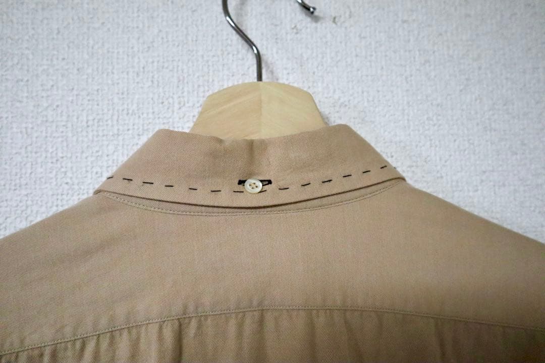 DRIES VAN NOTEN ベージュ長袖シャツ　イタリア製