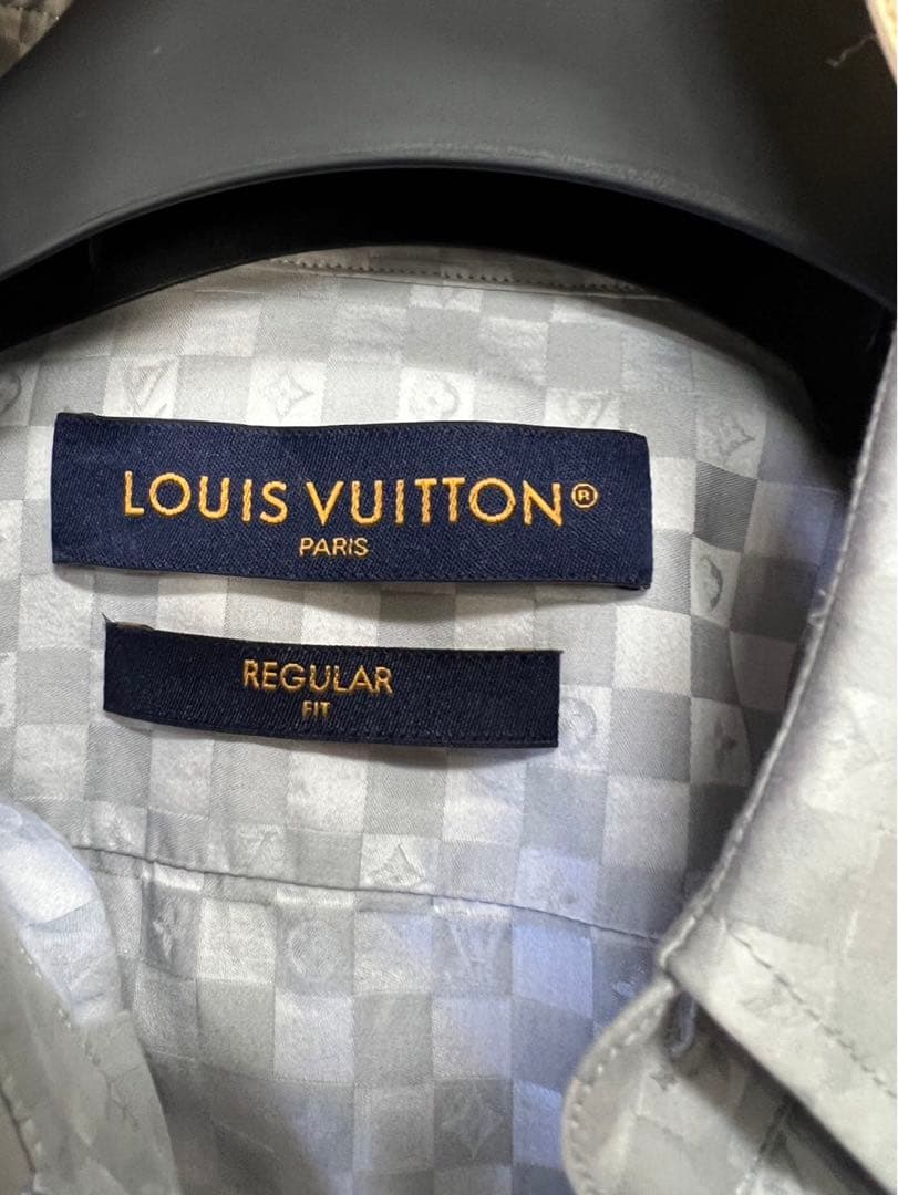 ルイヴィトン　シャツ　ダミエ　直営店購入品