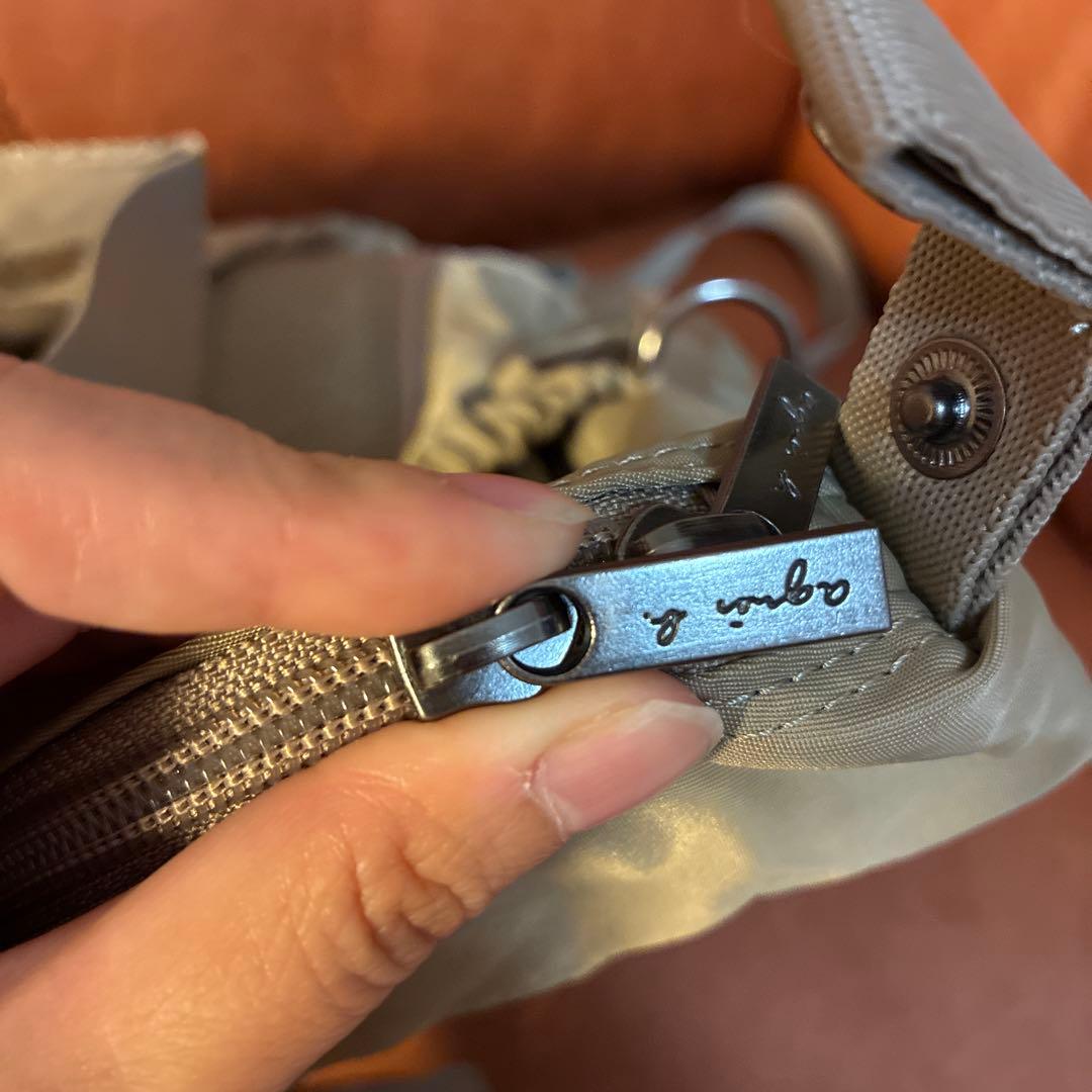 マザーズバッグ ベージュ アニエスベー