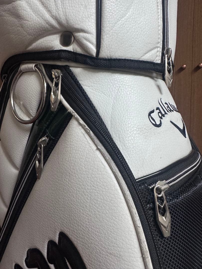 Callaway キャディバッグ ホワイト/グリーン