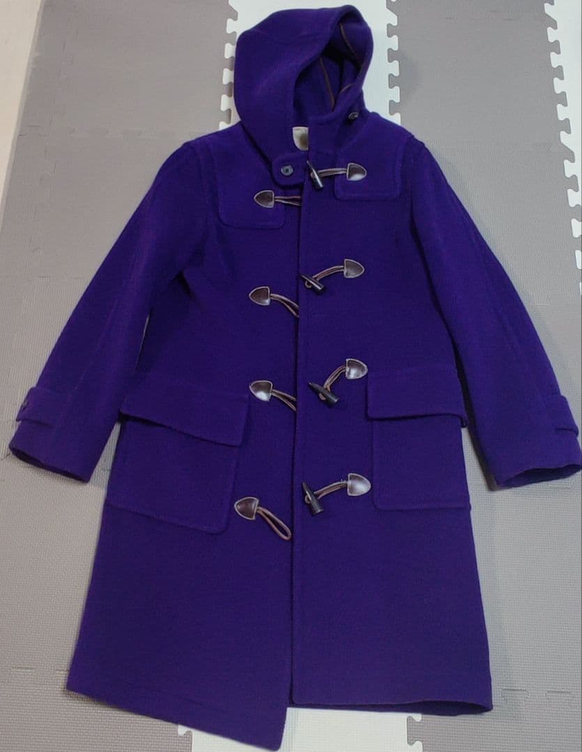 OLD ENGLAND オールドイングランド 紫色 ダッフルコート 36