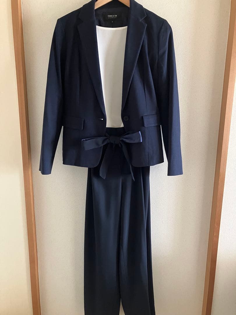 極美品コムサイズムパンツスーツセット