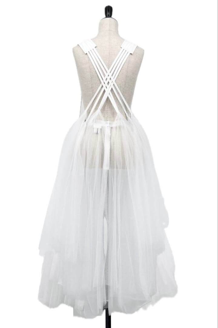 ノワールケイニノミヤ コムデギャルソン チュールジャンパースカート