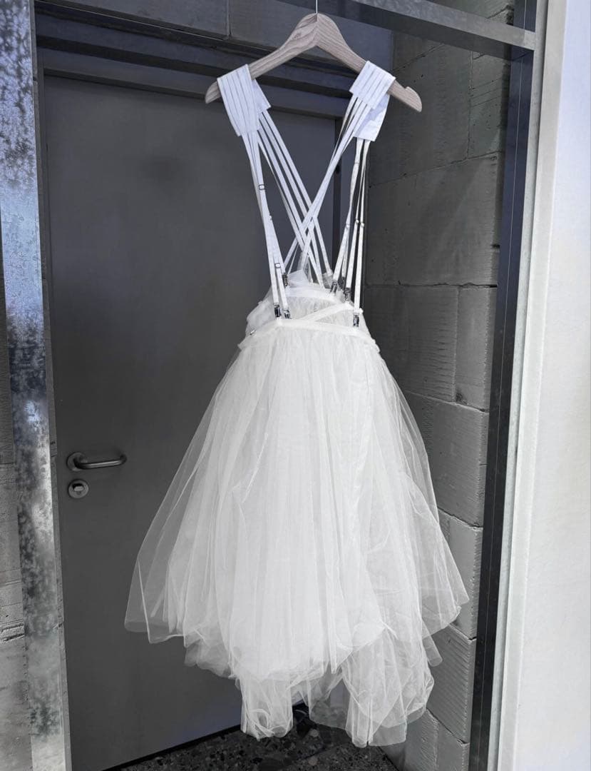 ノワールケイニノミヤ コムデギャルソン チュールジャンパースカート