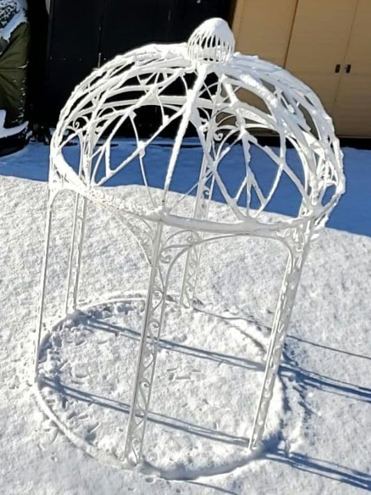 アンティーク　大型 ガゼボ　分解済み