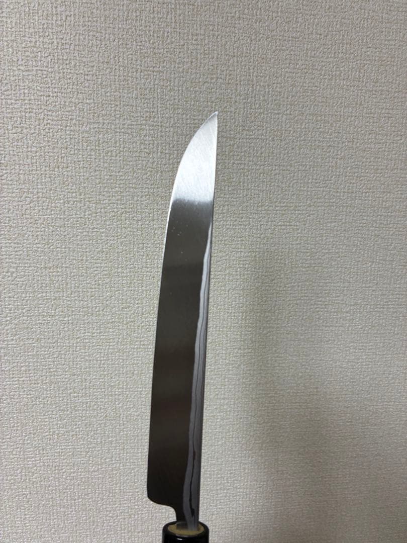 ※セール最終日 越前刃物 北岡英雄作 松刃 白紙積層 6寸レインボー特注柄限定品