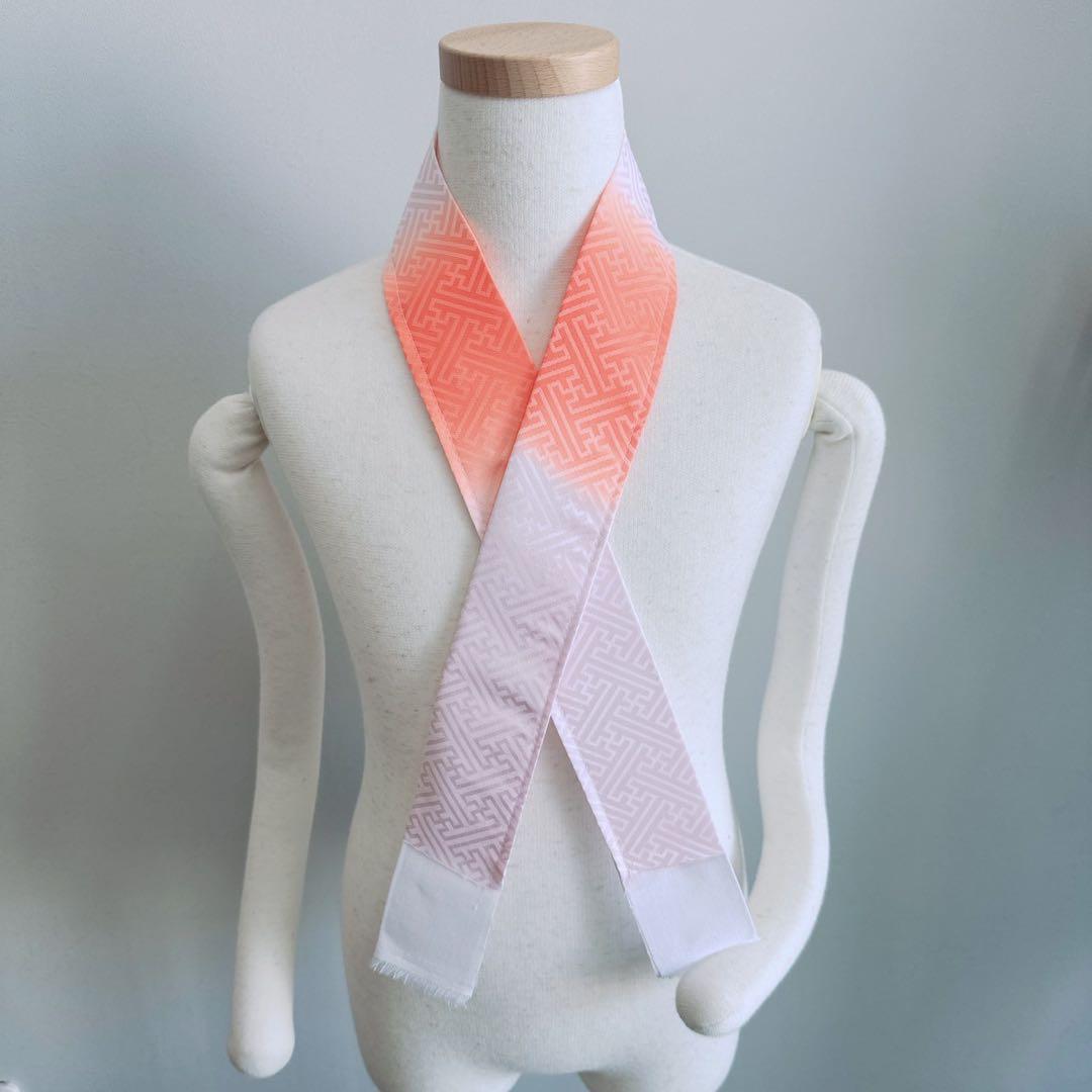 フルセット　七五三　７歳女の子　水色白　花扇　毬　白系袋帯　簡単半衿　7074