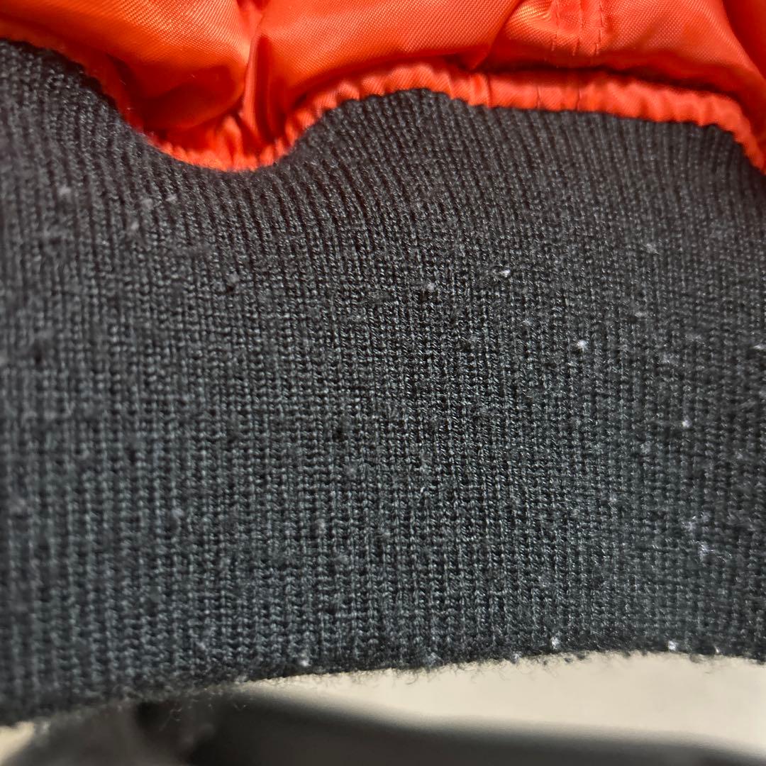 【美品】AVIREXアヴィレックスMA-1フライトMサイズ黒メンズレディース