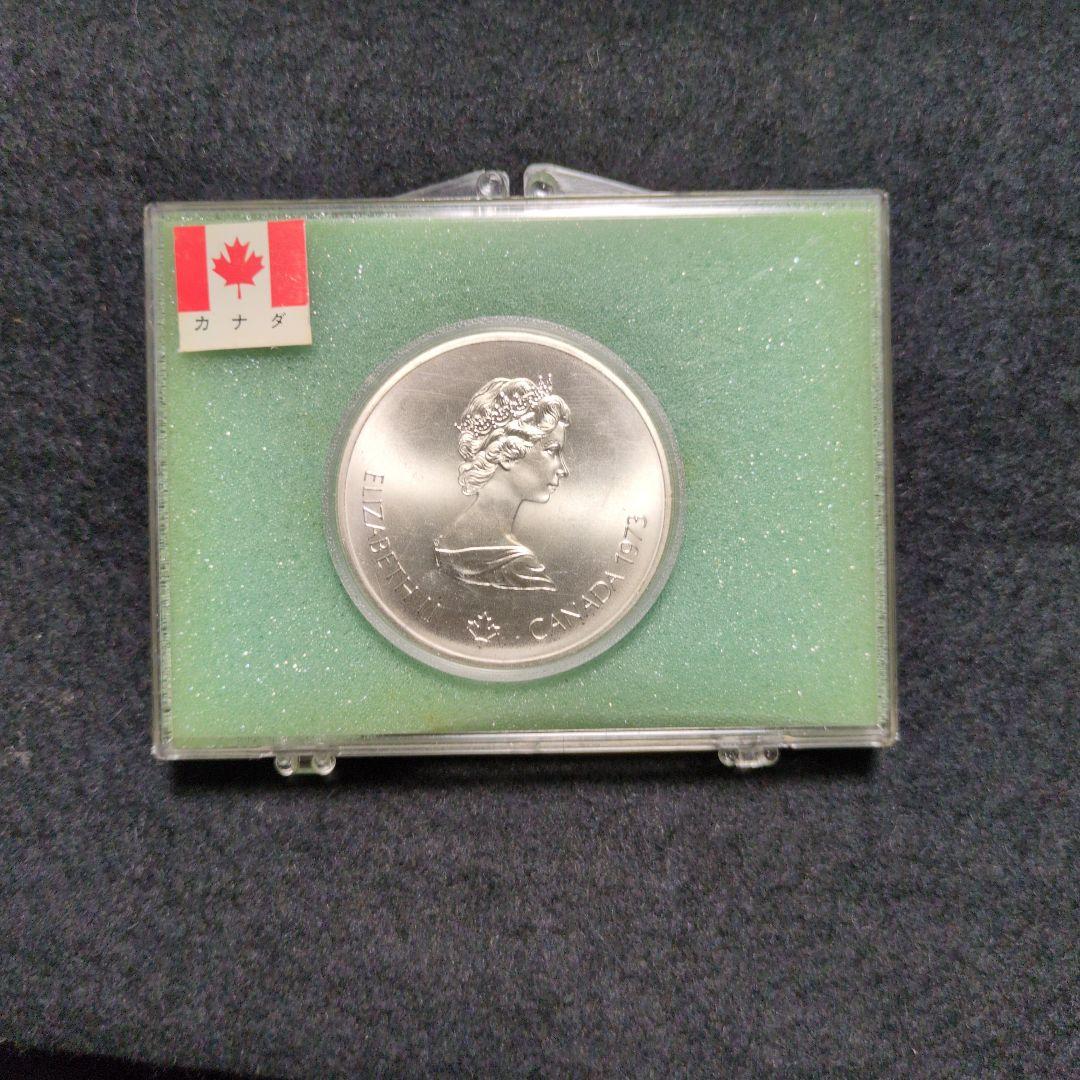 カナダ 10ドル モントリオールオリンピック記念硬貨　(大型)