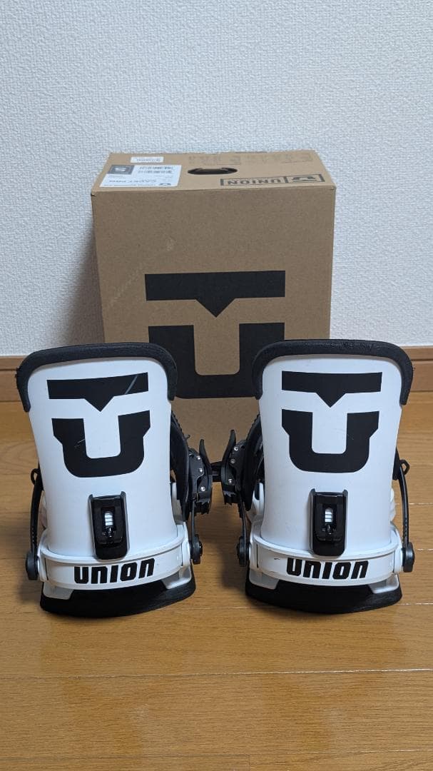 スノーボード バインディング 23-24 UNION CADET S WHITE