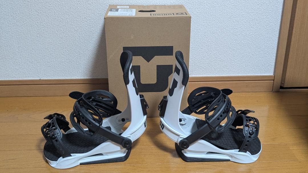 スノーボード バインディング 23-24 UNION CADET S WHITE