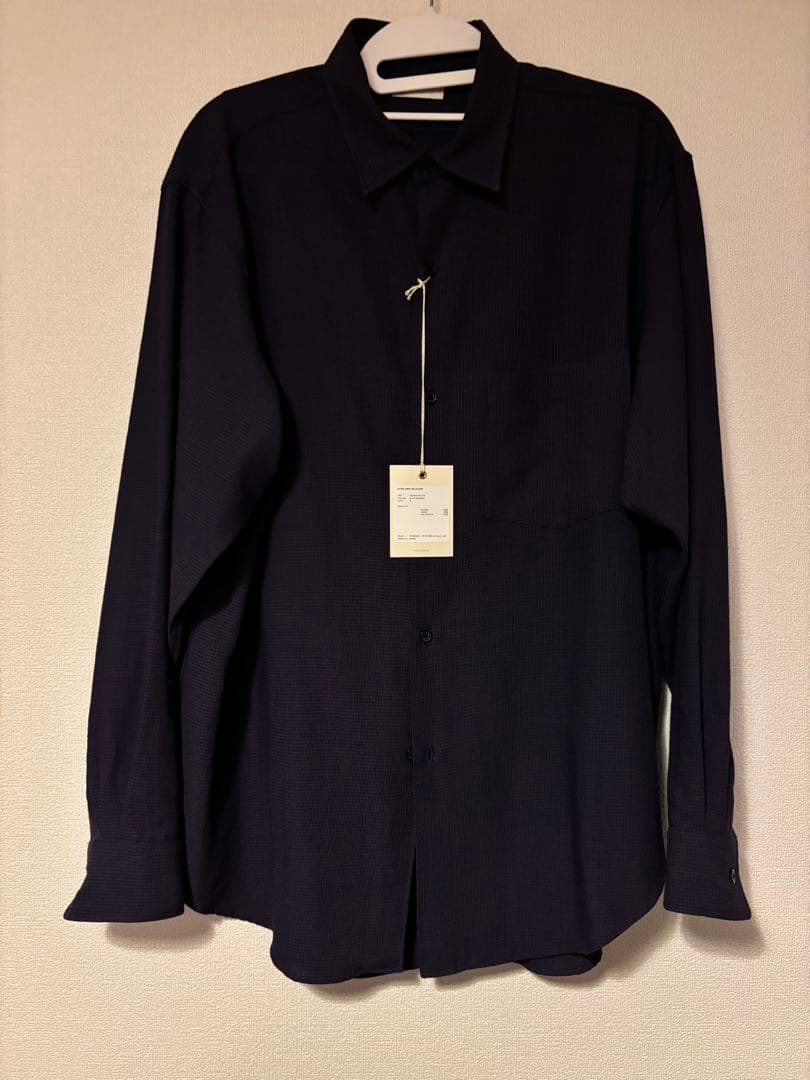 アルテリア#ULTERIOR#レーヨンリネンチェック シャツ#シャツ#25AW