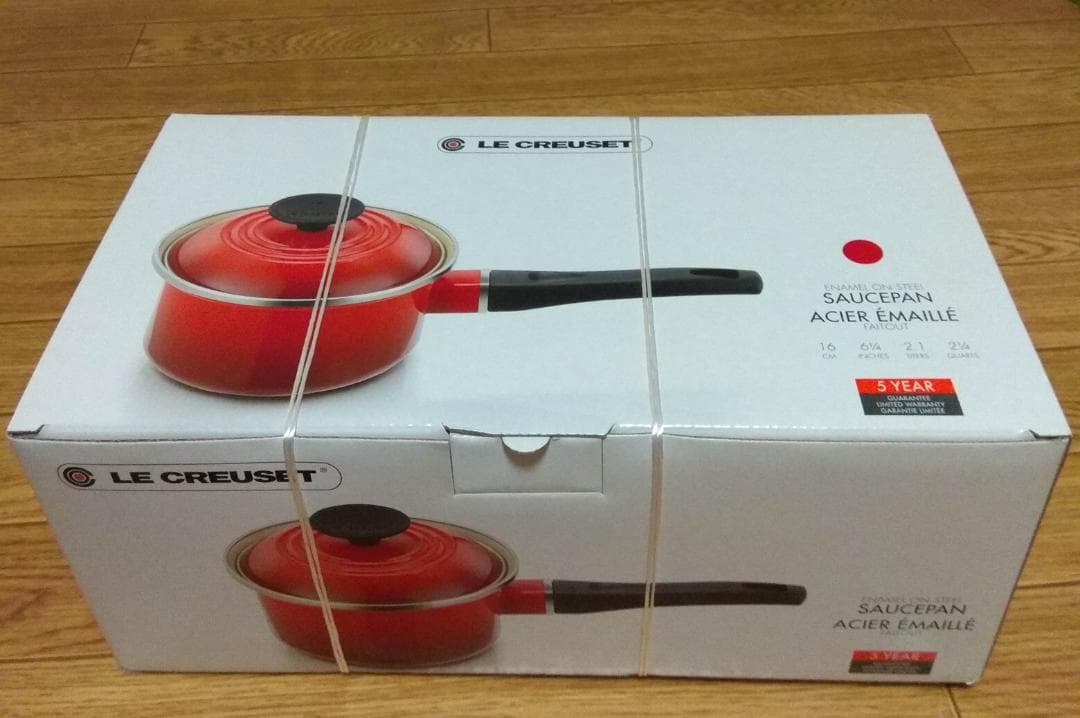 【ファンファン】新品未使用LE CREUSET片手鍋 16cm クルーゼ