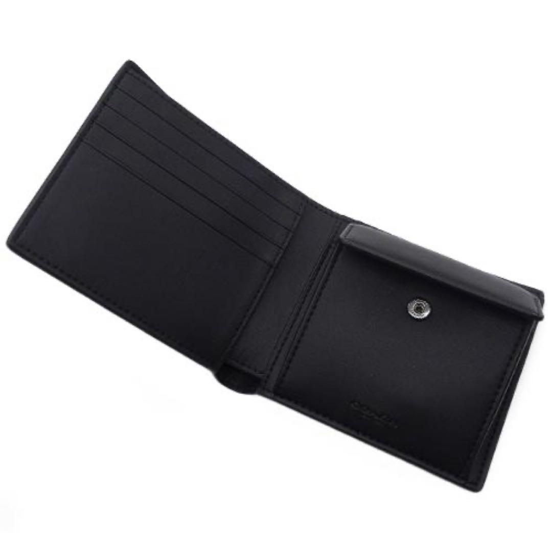 ヅッチー　コーチ 財布 COACH メンズ 二つ折り財布 ケース付