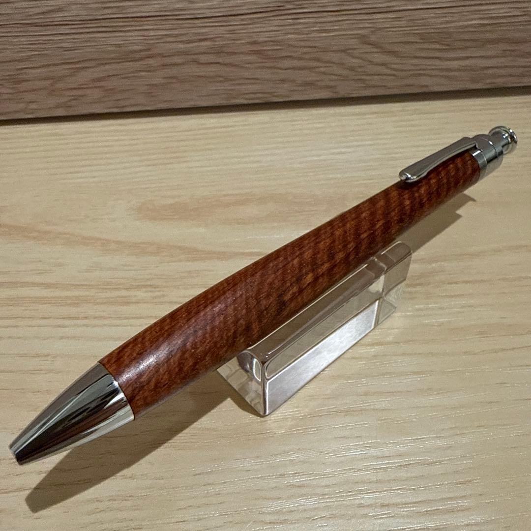 工房楔　ルーチェペン（ボールペン）　花梨ちぢみ杢