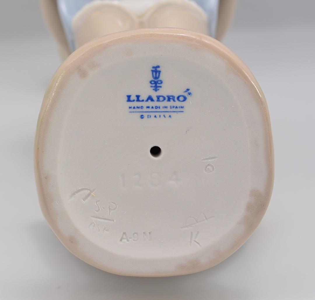 スカートいっぱいのお花　＃1284　★リヤドロ　スペイン　美品　ご成約済み