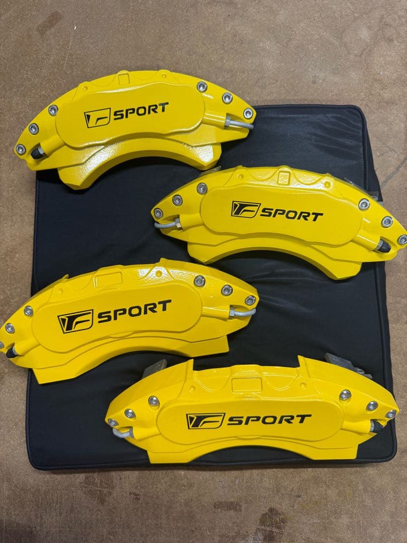 本日限定レクサス 20系 rx FSPORT ブレーキキャリパー カバーイエロー