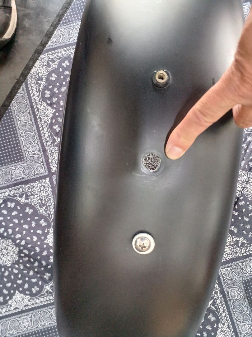 ハーレースポーツスターXL883N純正リアフェンダー！