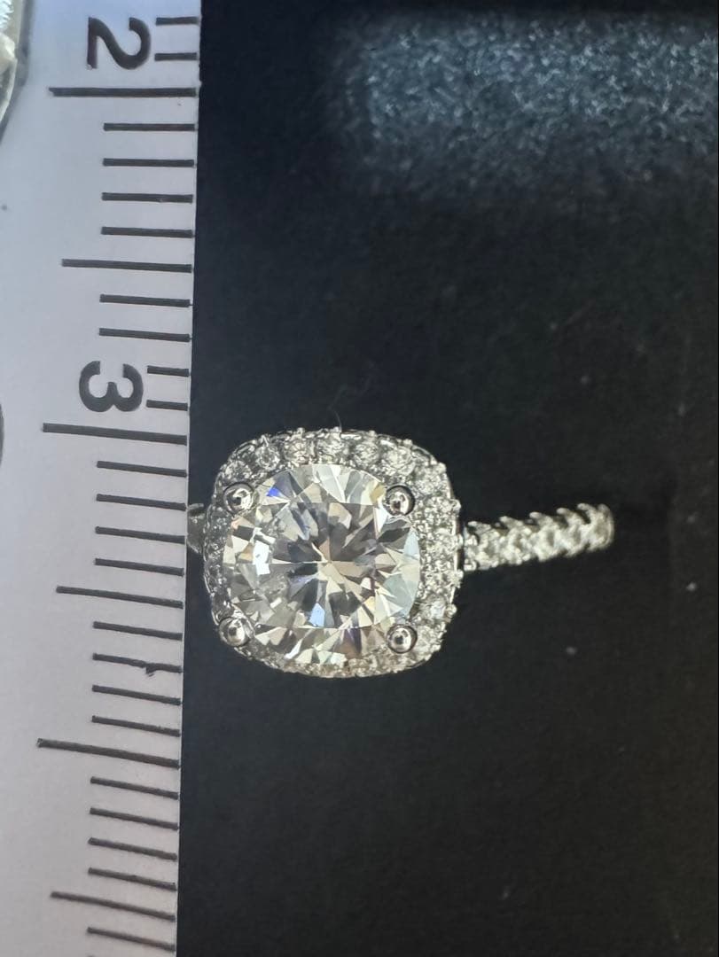 新品未使用　プラチナリング PT950 サイズ調整可能