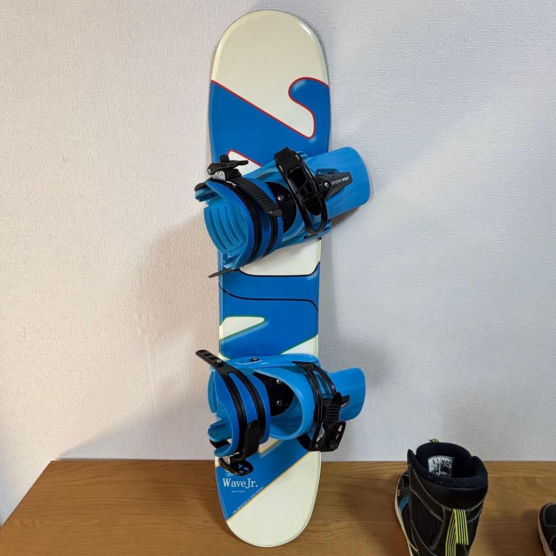 ジュニアスノーボード ZUMA 90cm BOA 18.5cmブーツ付き