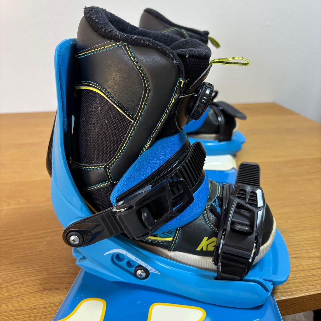 ジュニアスノーボード ZUMA 90cm BOA 18.5cmブーツ付き