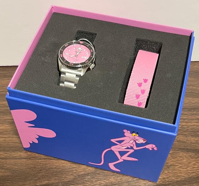 SEIKO 5 SPORTS セイコー5スポーツ ピンクパンサー SBSA321