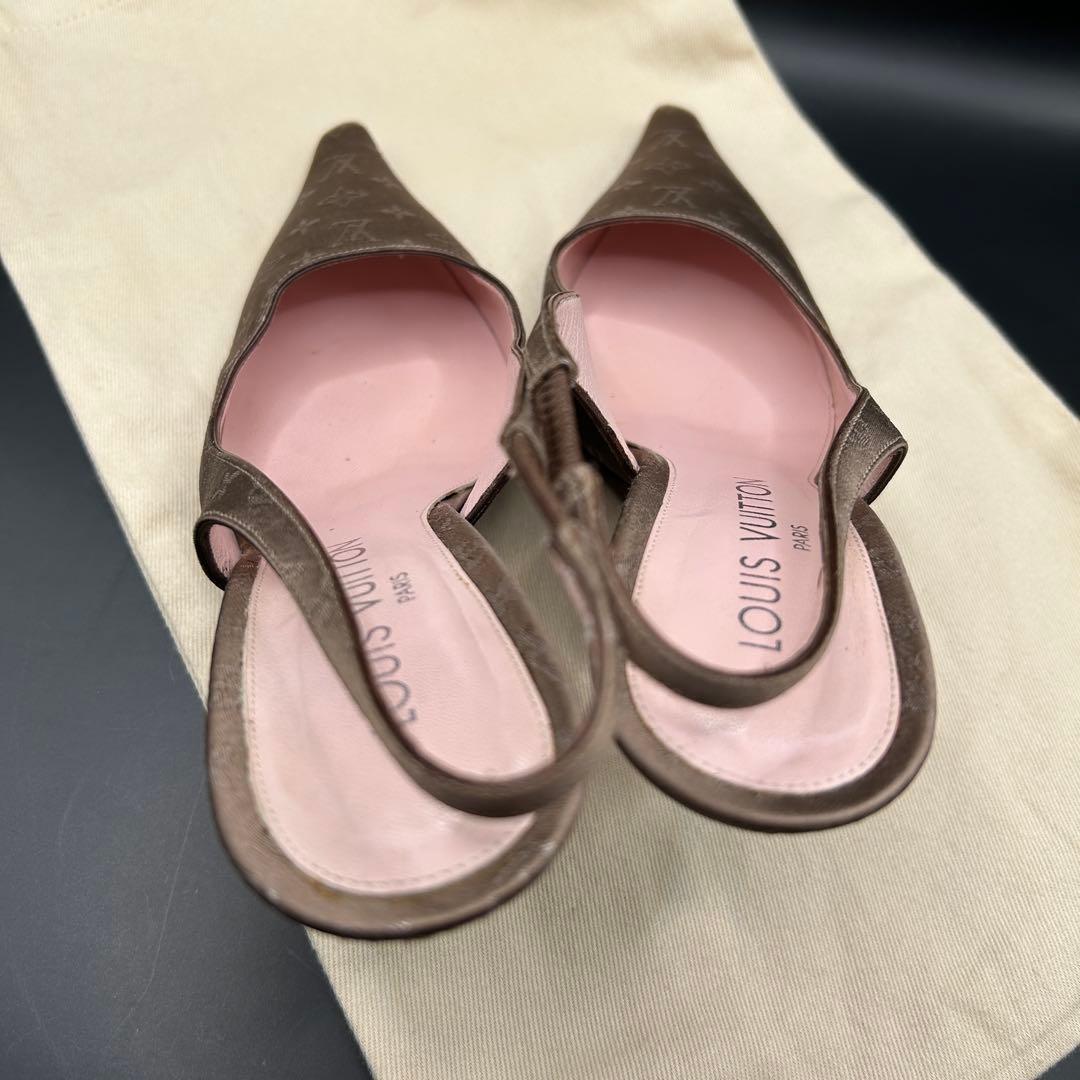 Louis Vuitton ルイヴィトン パンプス モノグラム スリングバッグ