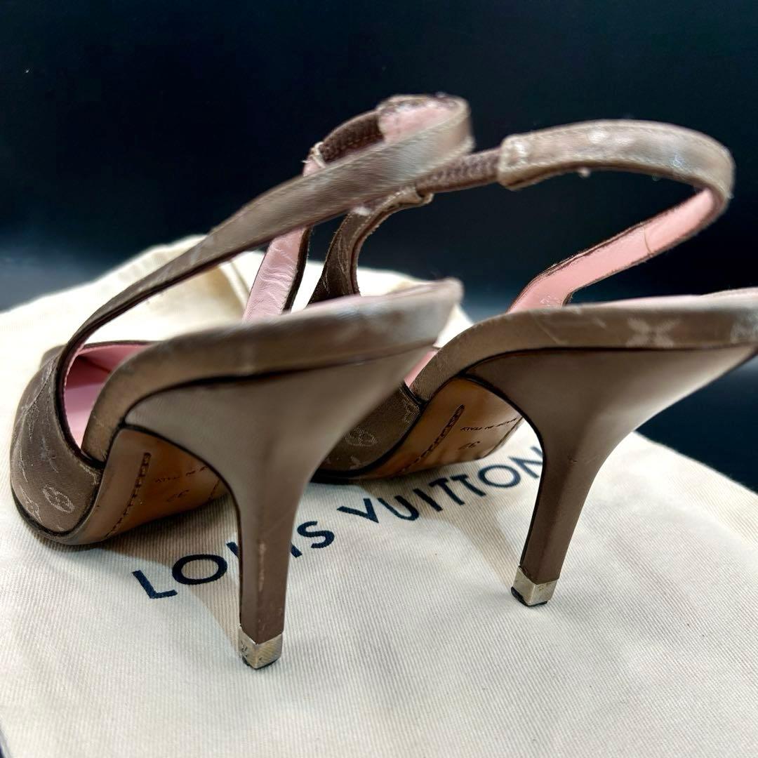 Louis Vuitton ルイヴィトン パンプス モノグラム スリングバッグ