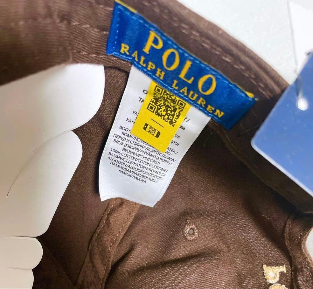 数量限定✨️【大人気☆即完売品】ラルフローレン キャップ 帽子 タグ付 男女兼用