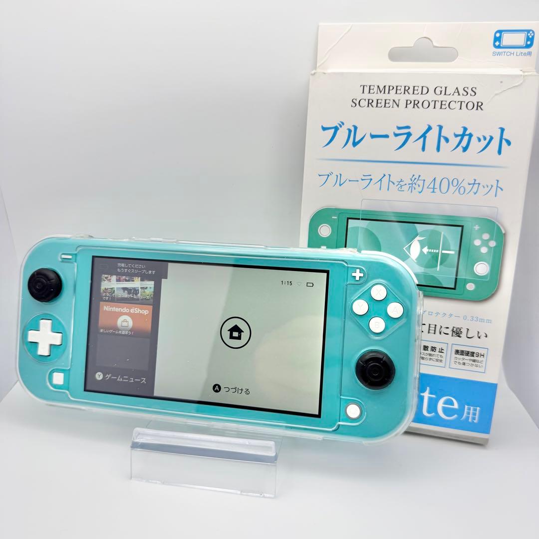 【極美品：付属品多数】Nintendo Switch Lite ターコイズ