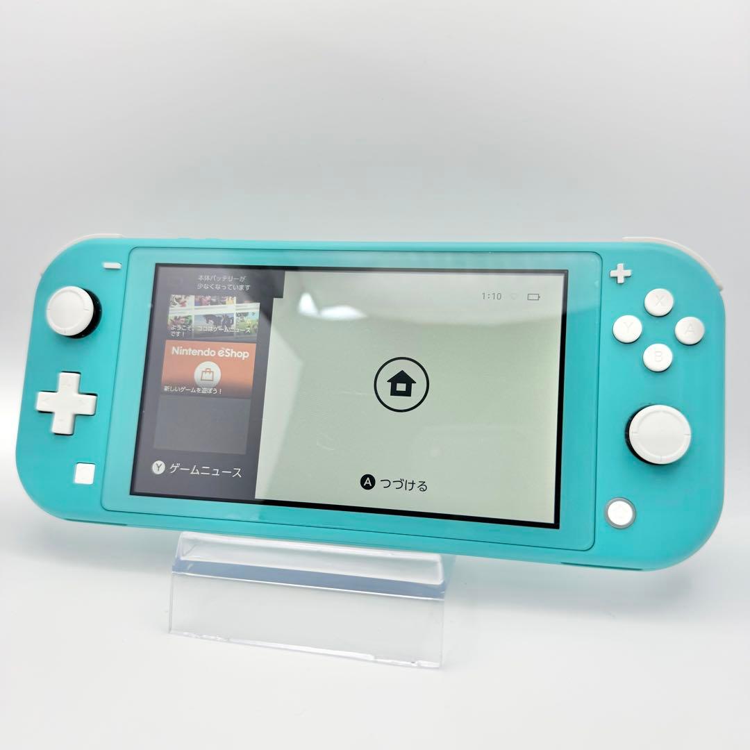【極美品：付属品多数】Nintendo Switch Lite ターコイズ