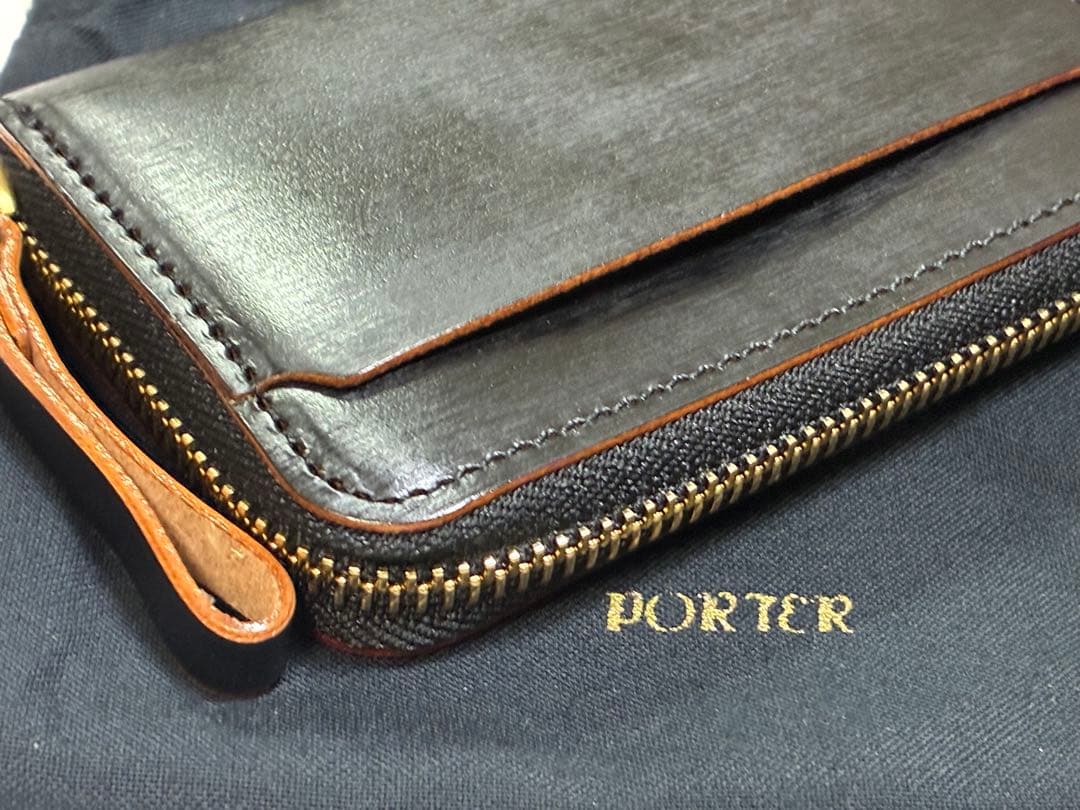 ポーター フィルム ケース カードケース ブラック レザー