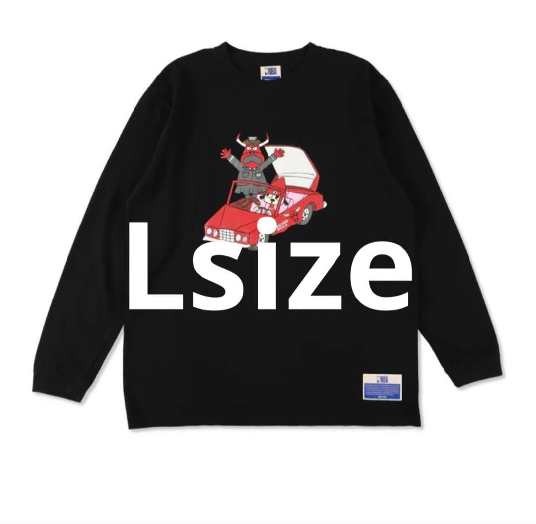 トップス WINDANDSEA x PARAPPA x Bulls L/STeeBlack