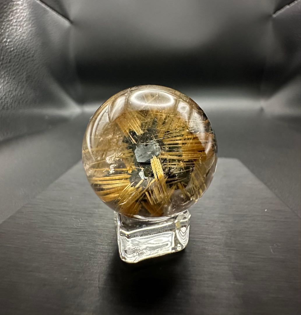 太陽放射ルチル　スフィア3.2cm