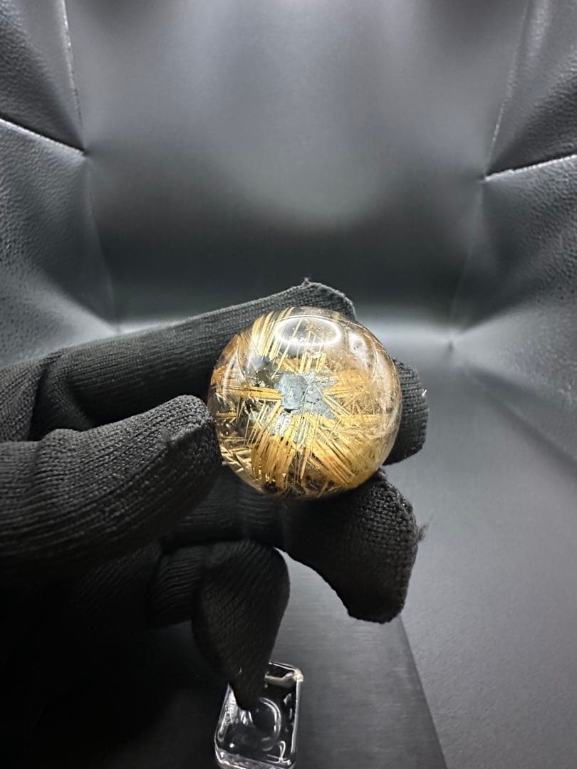 太陽放射ルチル　スフィア3.2cm