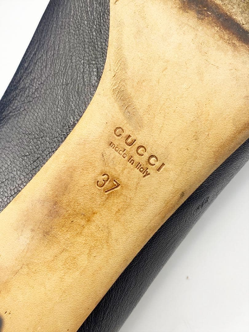 GUCCI グッチ レザーパンプス⑤‼️