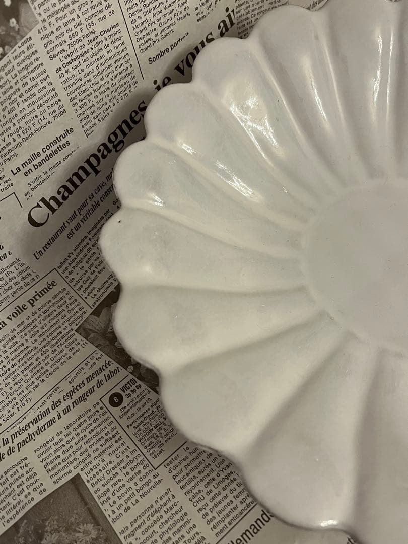 アスティエ　マーガレット　ボウル　24㎝　深皿