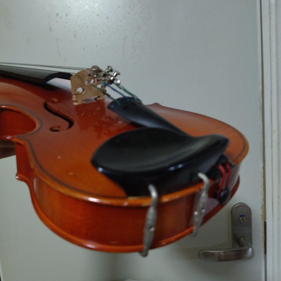 1/4子供用♥特価♥スズキバイオリンメンテナンス済み♥弓ケ―ス松脂肩当て付き