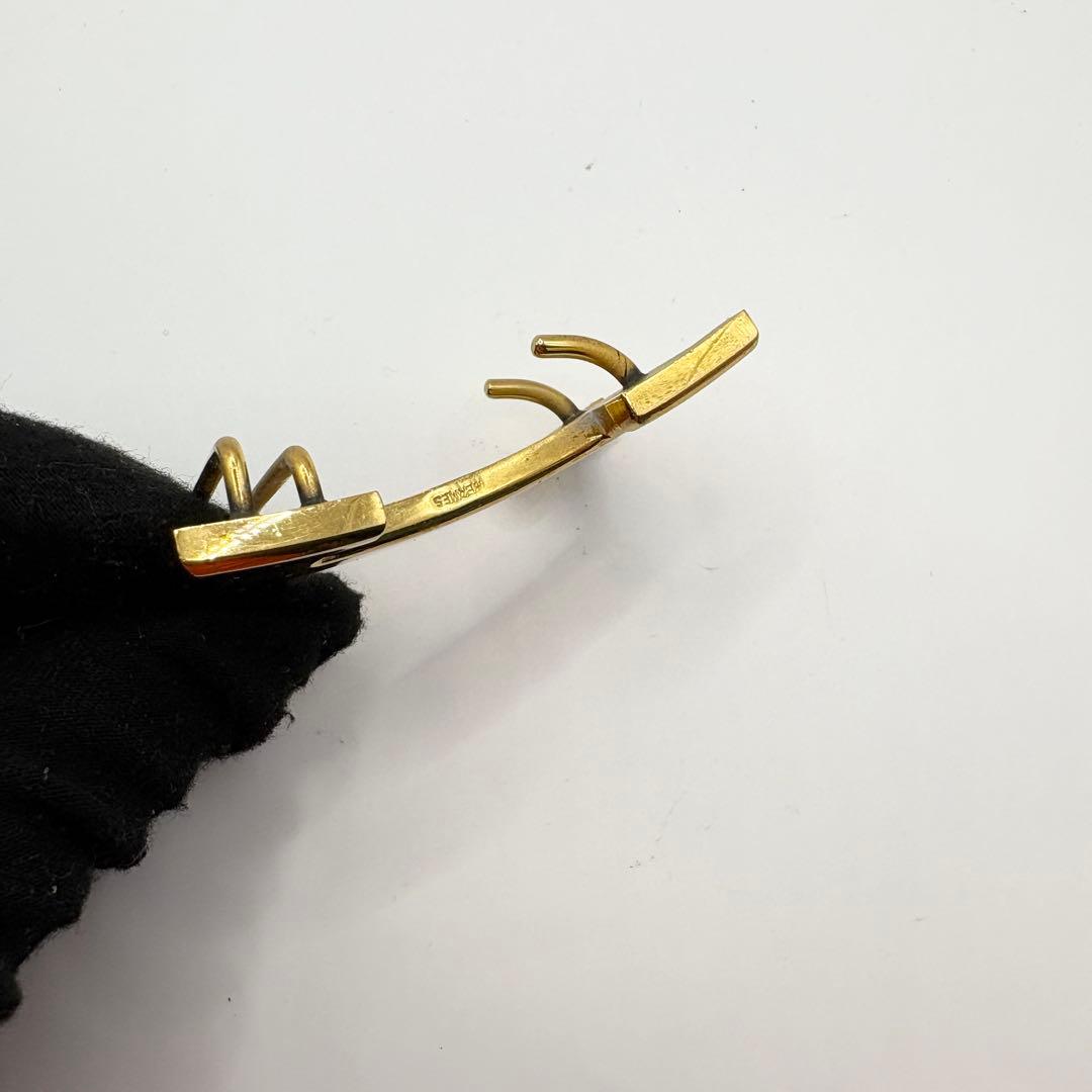 希少　HERMES Hバックル ゴールド ベルト用 バックルのみ 美品