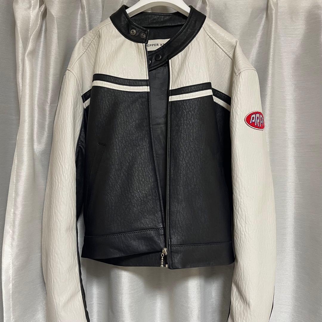ペッパーペッパー バイカー ジャケット ジゼル ジェニ 着用 PEPPER