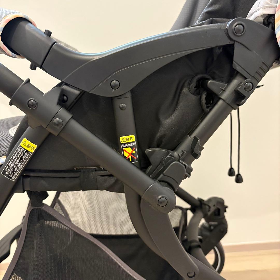 【美品】Pigeon ランフィリノン 両対面ベビーカー　AB型　軽量　リコール済