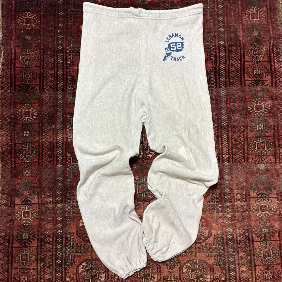 70S USA製 単色タグ Champion スウェットパンツ ウィングフィット