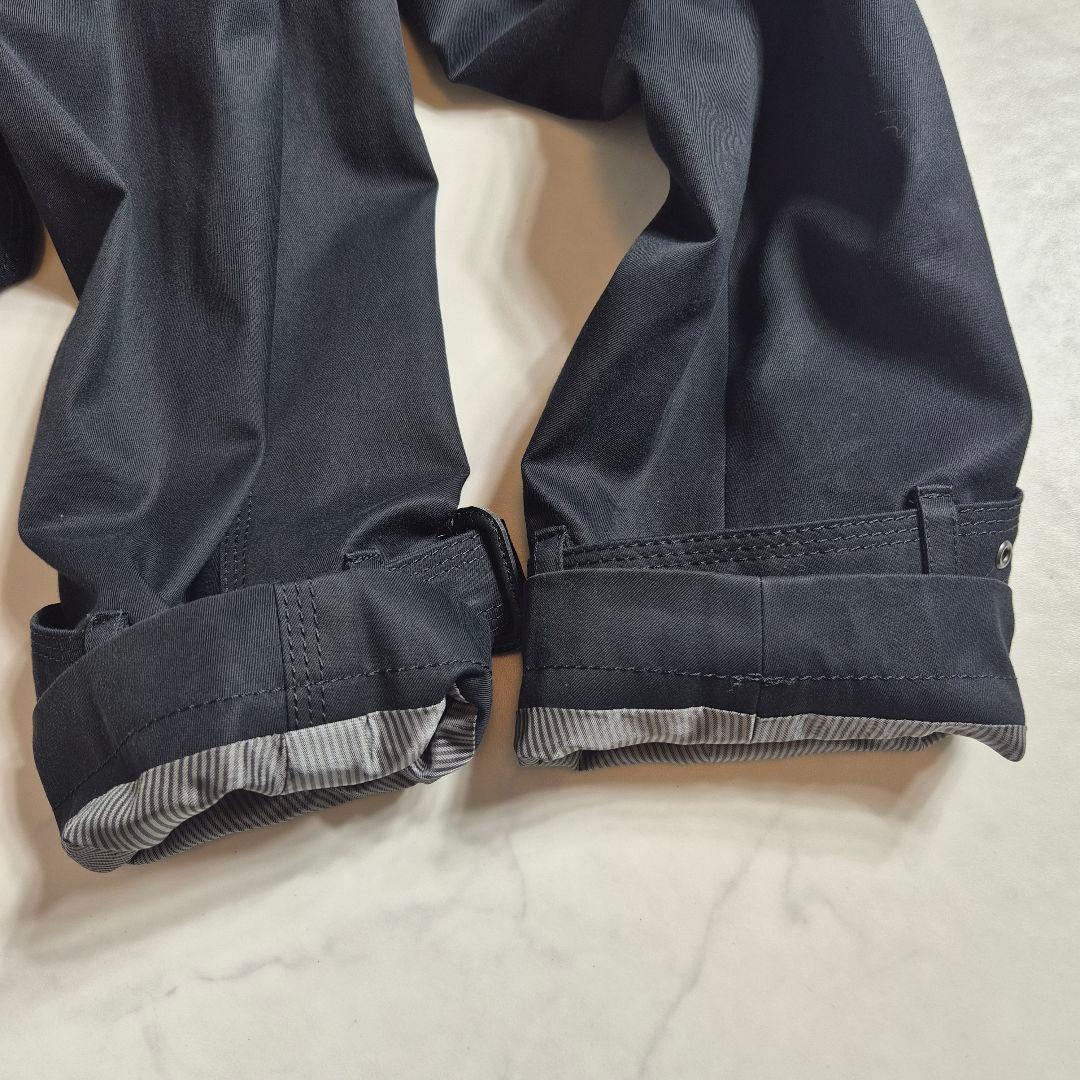 【美品 L】バーバリーブラックレーベル トレンチコート ノバチェック ブラック