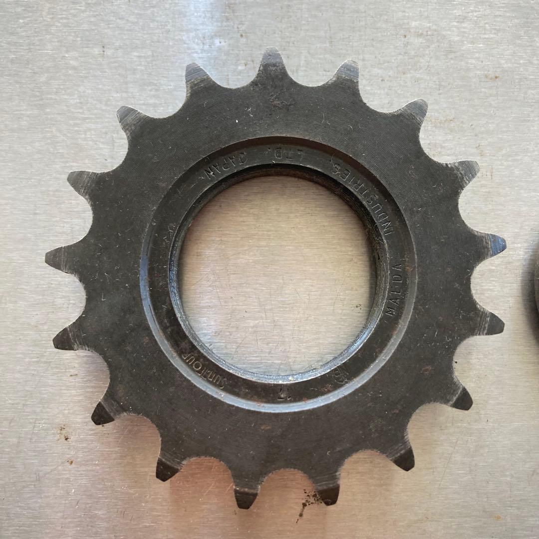 サンツアー njs 17t コグ 前田工業 maeda industries