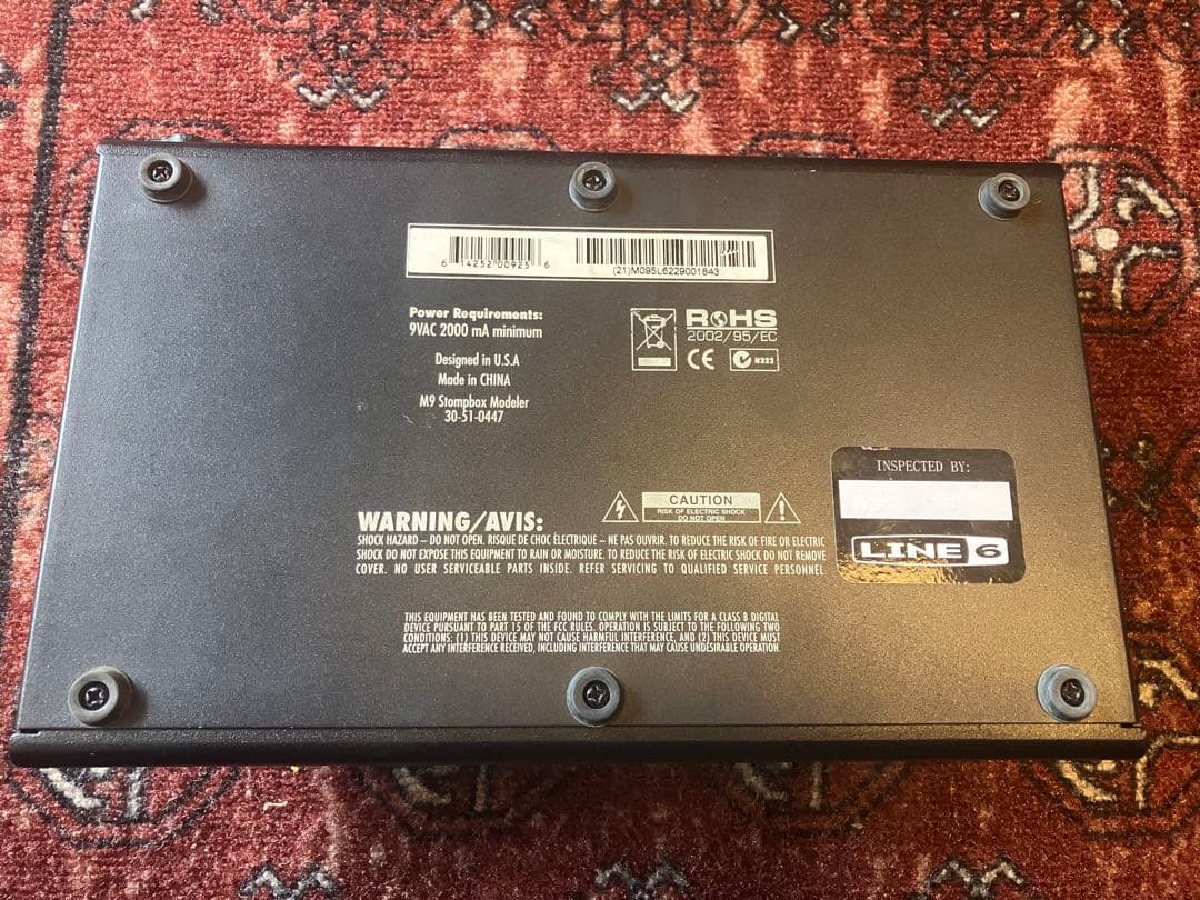 ギター LINE 6 M9 Stompbox Modeler